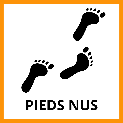 pieds nus